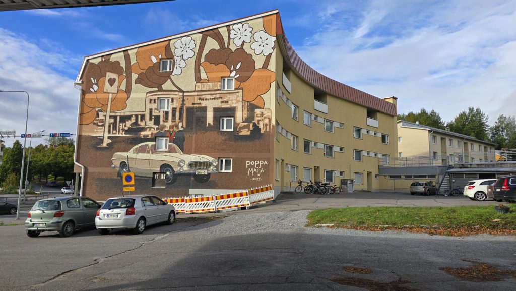 As Oy Savontie 1, julkisivusaneeraus